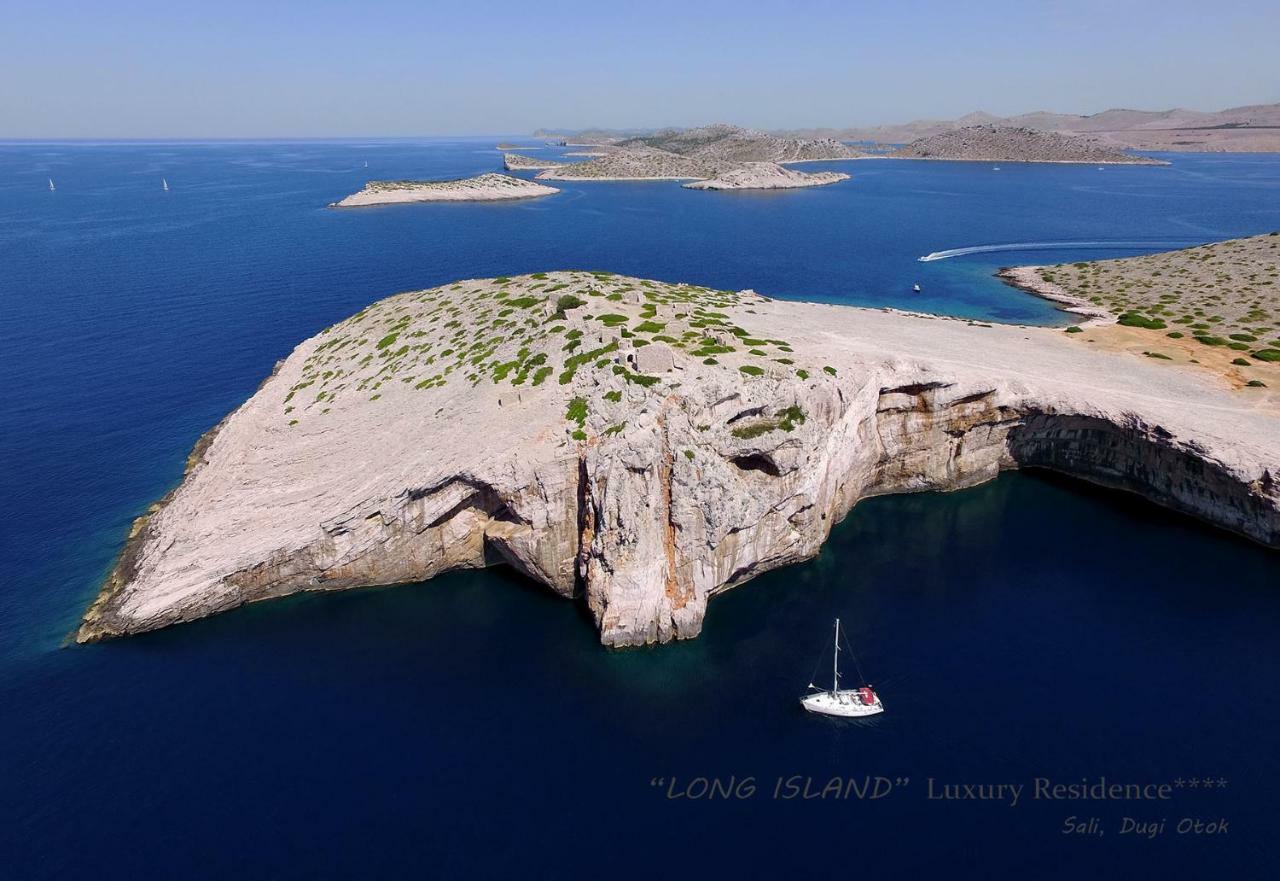 Villa Long Island Luxury Residence, Sali Dugi Otok-Private Parking,Next To Beach Exteriör bild